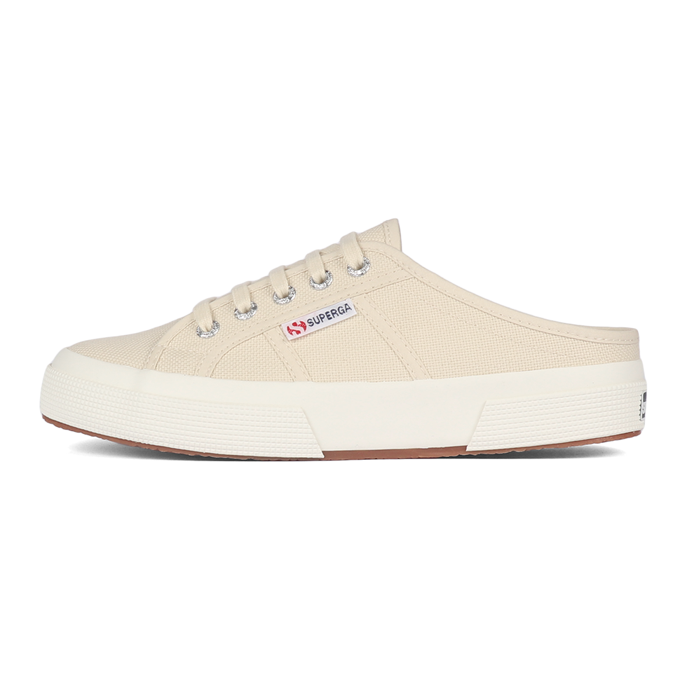 Superga 2402 Mule Beige Light Eggshell Full Avorio