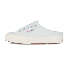 Superga 2402 Mule Azure Ice Full Avorio