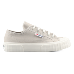 Superga 2630 Stripe Grey Sand Full Avorio