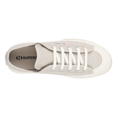 Superga 2630 Stripe Grey Sand Full Avorio