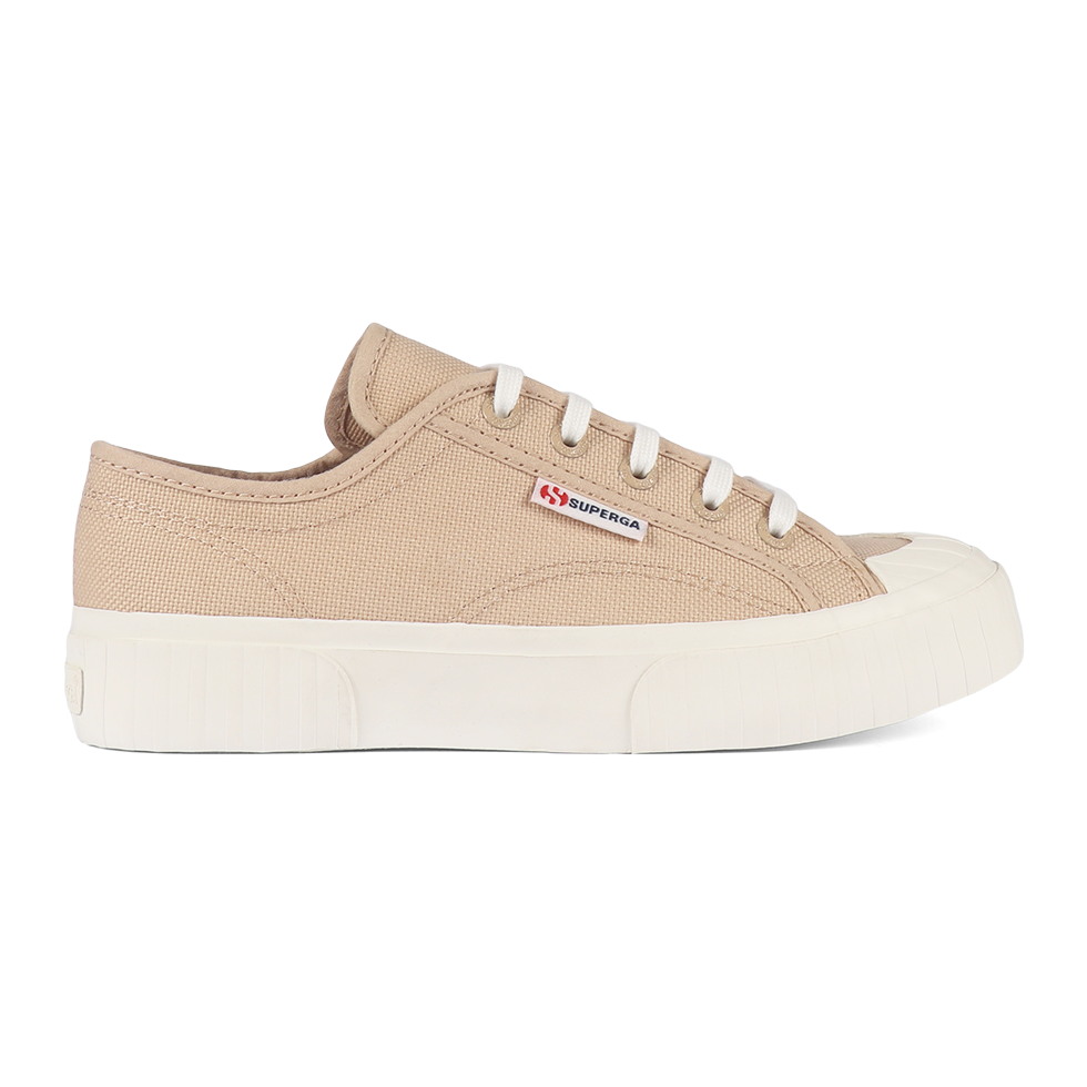 Superga 2630 Stripe Beige Light Full Avorio