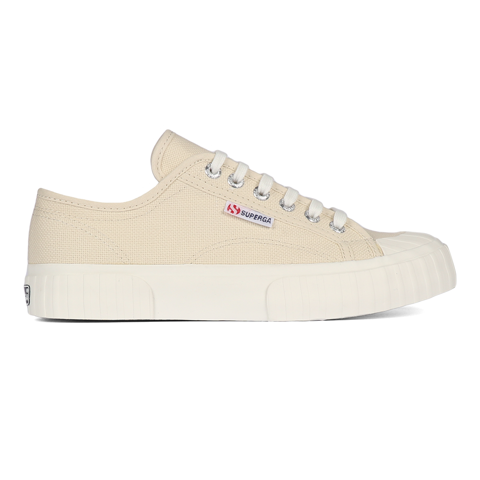 Superga 2630 Stripe Beige Light Eggshell Full Avorio