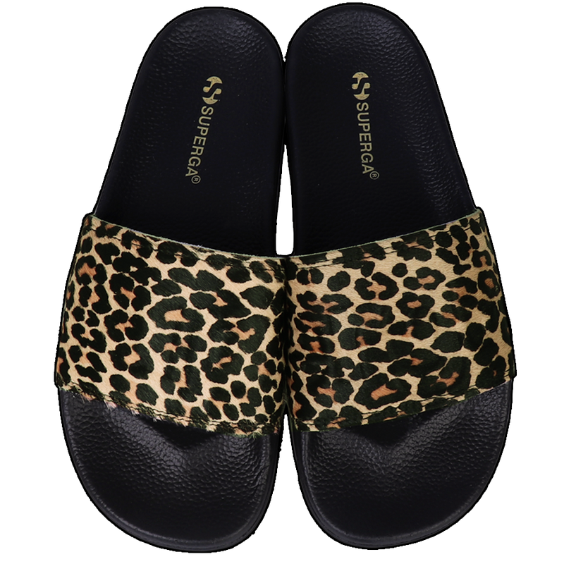 Superga leopard slides new arrivals