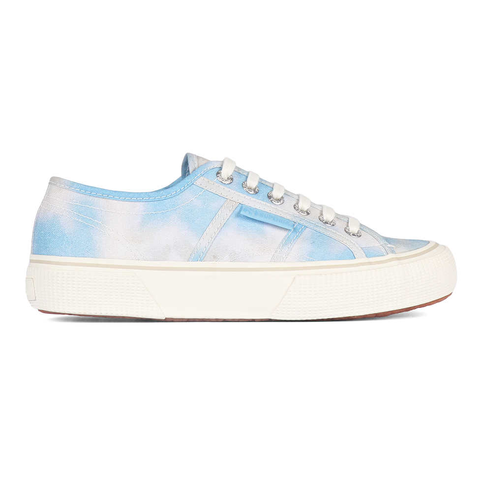 Superga 2490 Bold Tie Dye Blue Light Tan