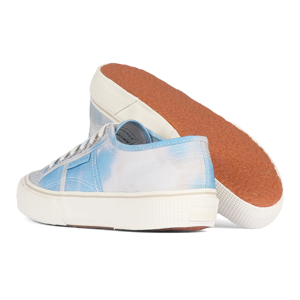 Superga 2490 Bold Tie Dye Blue Light Tan