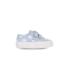 Superga 2750 Junior Straps Clouds Print Light Blue