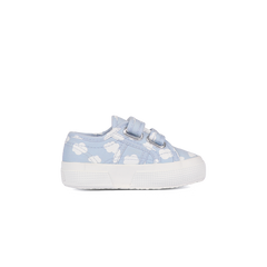 Superga 2750 Junior Straps Clouds Print Light Blue