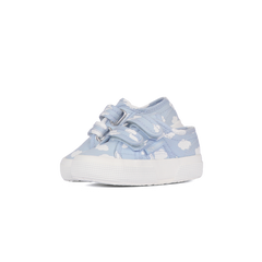 Superga 2750 Junior Straps Clouds Print Light Blue