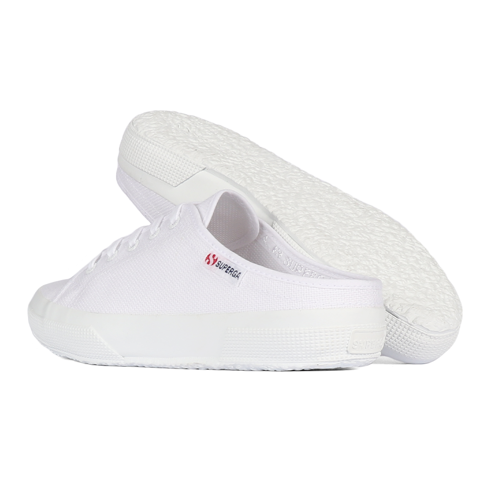 Superga 2401 Nude Mule White