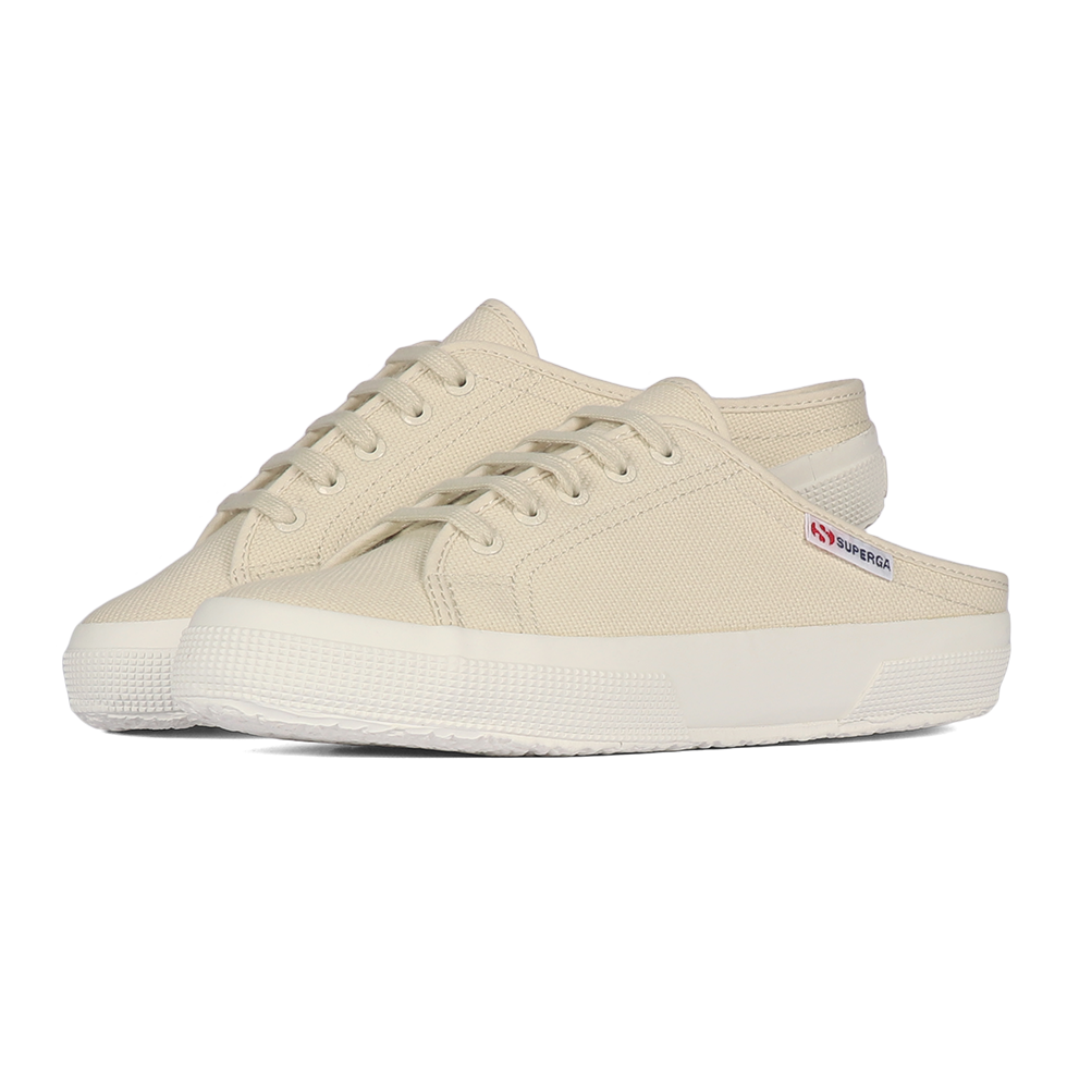 Superga 2401 Nude Mule Beige Light Eggshell Avorio