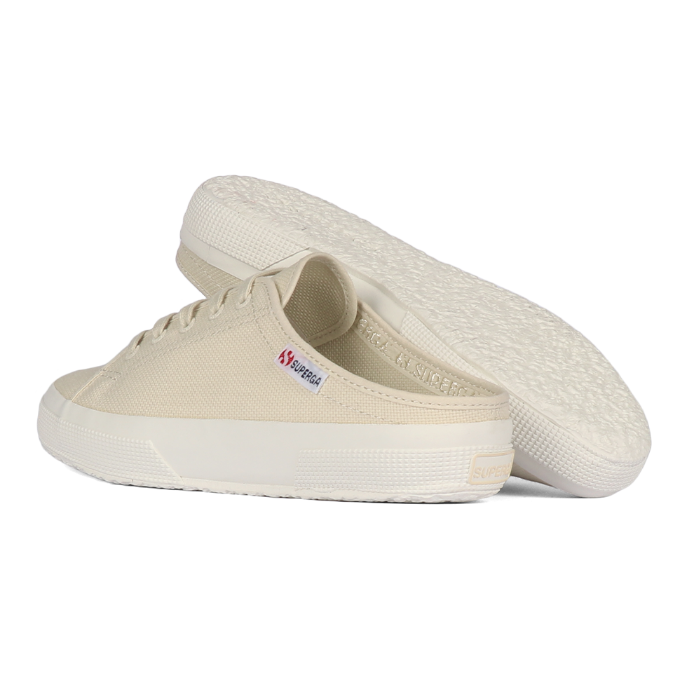 Superga 2401 Nude Mule Beige Light Eggshell Avorio