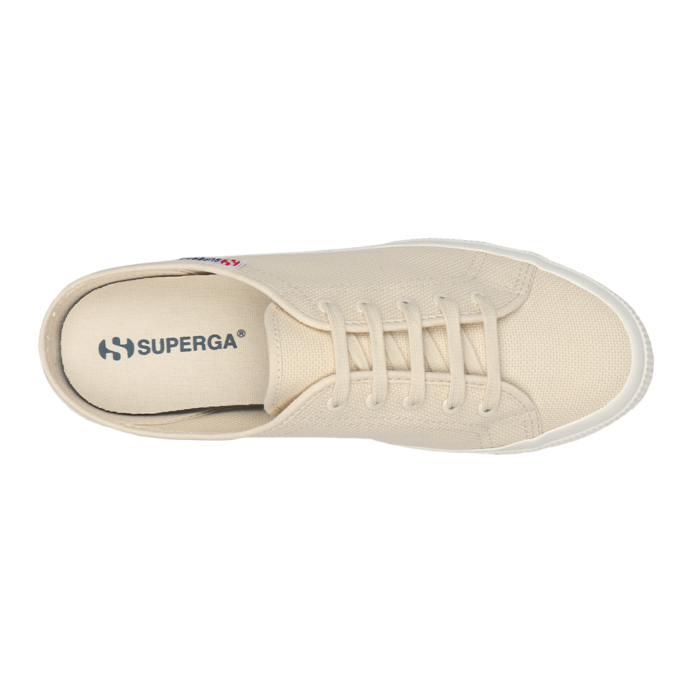 Superga 2401 Nude Mule Beige Light Eggshell Avorio