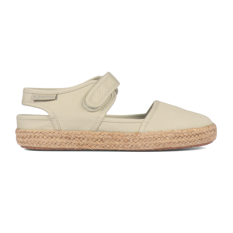 Superga 2405 Sandal Espadrille Agate Gray