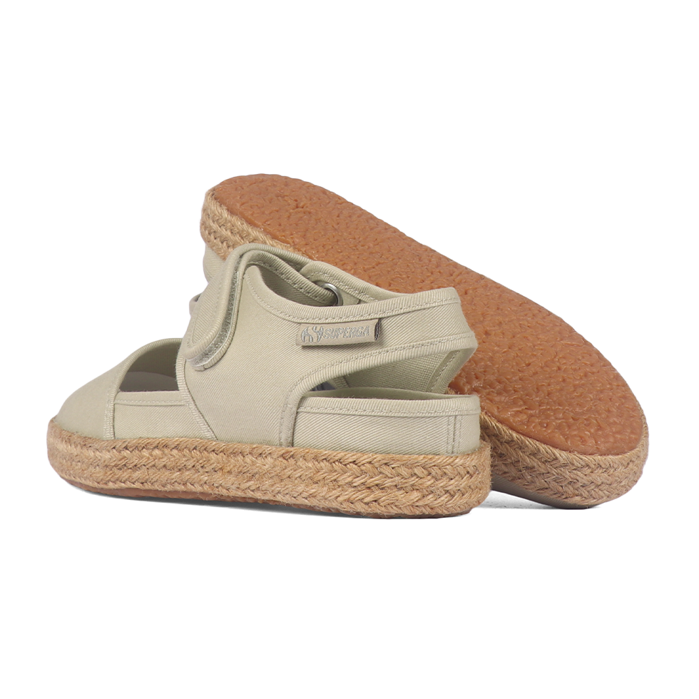 Superga 2405 Sandal Espadrille Agate Gray