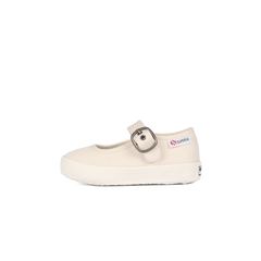 Superga 2452 Junior Mary Jane Beige Raw Full Avorio