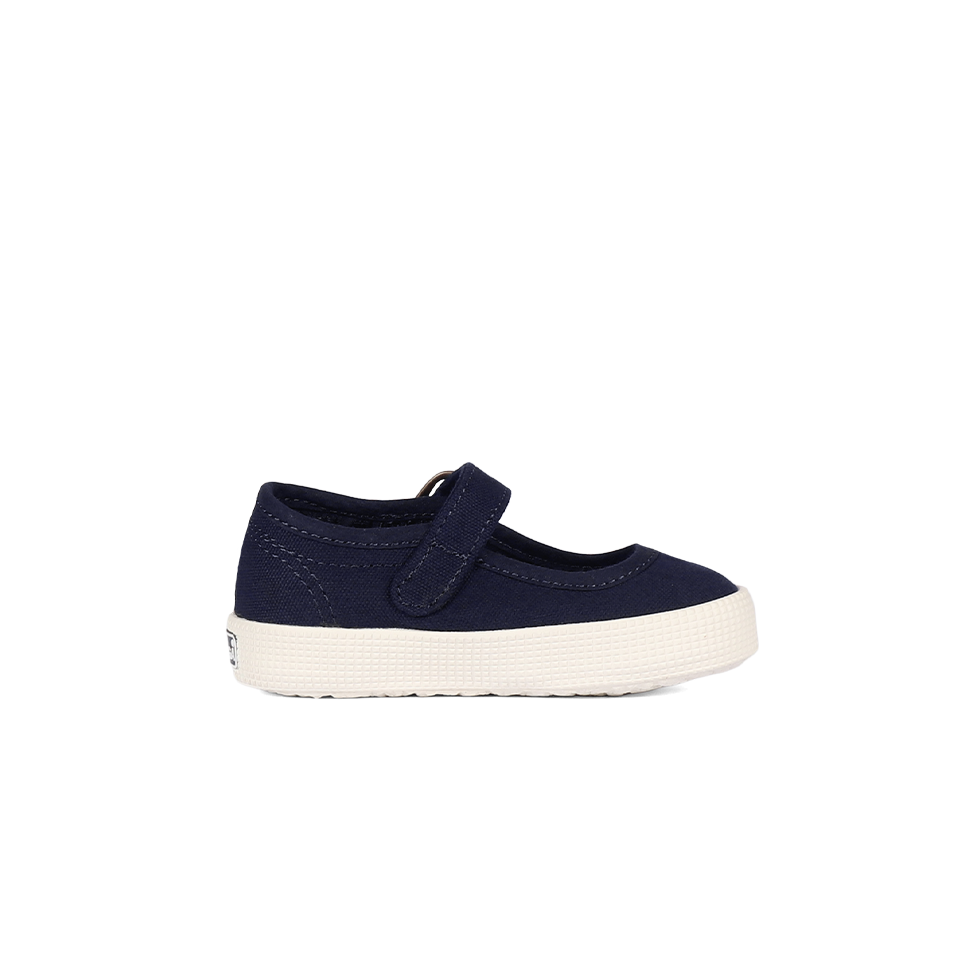 Superga 2452 Junior Mary Jane Blue Navy Full Avorio