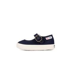 Superga 2452 Junior Mary Jane Blue Navy Full Avorio