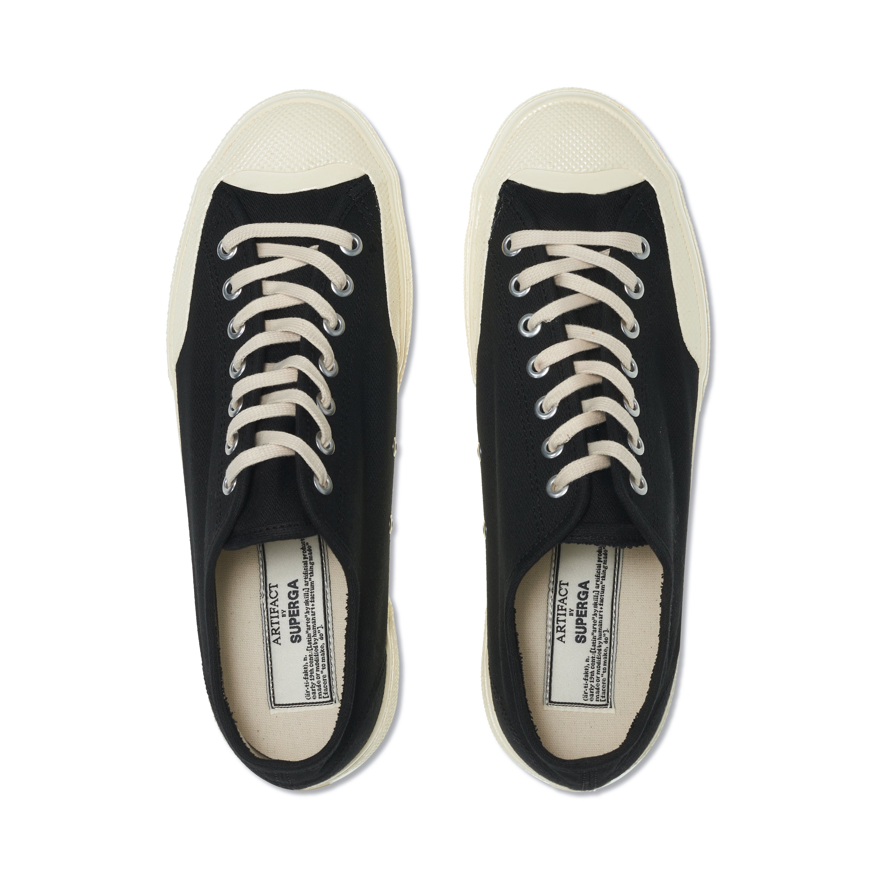 Artifact by Superga 2432 Collect Workwear Black White