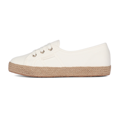 Superga 2345 Ballerina Espadrille Light Beige Gold