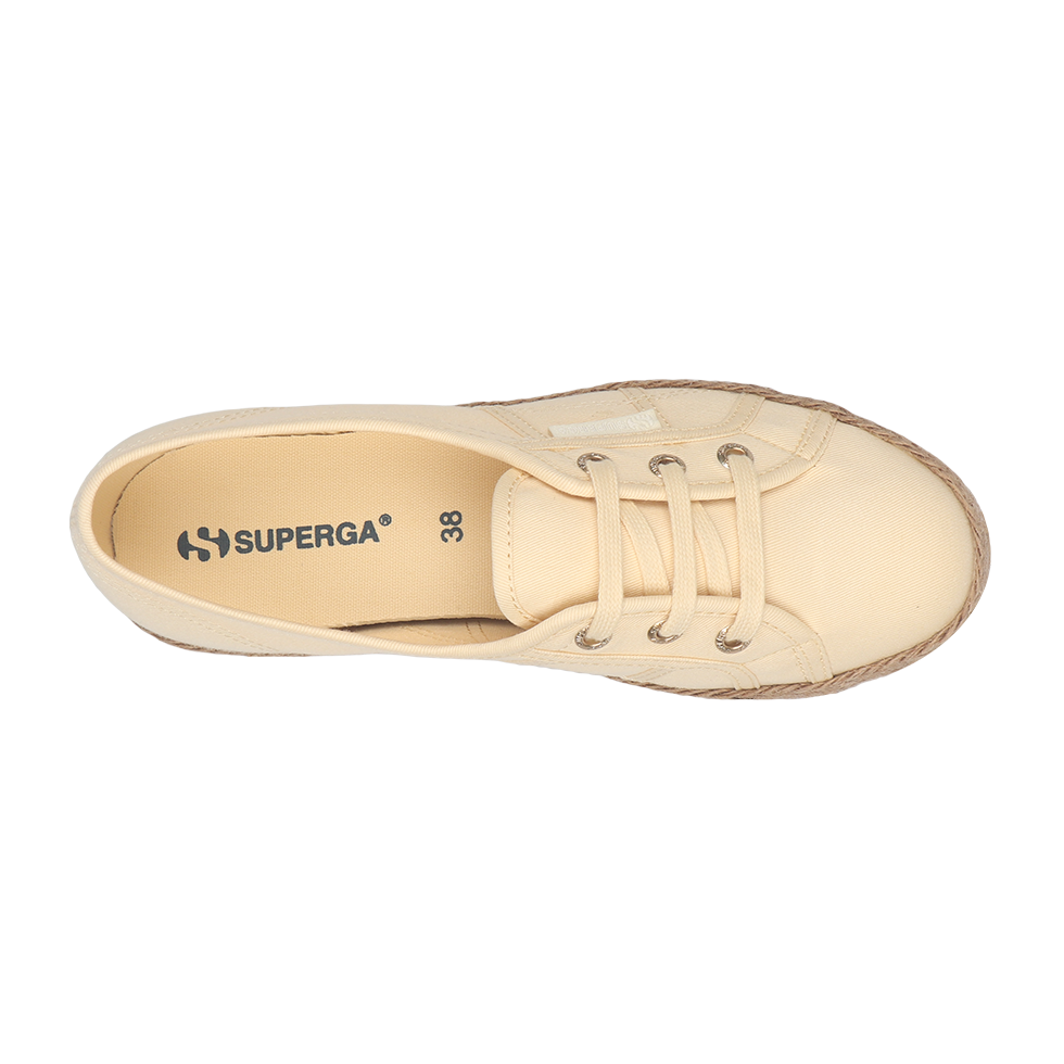 Superga 2345 Ballerina Espadrille Beige Banana