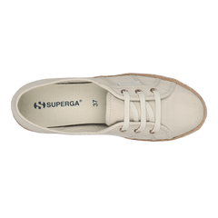 Superga 2345 Ballerina Espadrille Grey Sand Gold