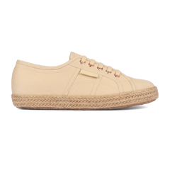 Superga 2750 Espadrille Beige Sand Rose Gold