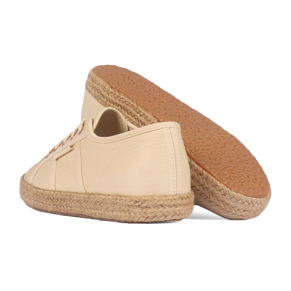 Superga 2750 Espadrille Beige Sand Rose Gold