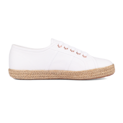 Superga 2750 Espadrille White Rose Gold